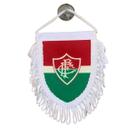 Mini Flâmula Oficial Fluminense com franja e ventosa Verde