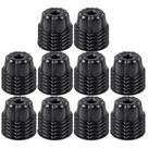 Mini Flan molda Pan O'Creme em plástico assável com silicone antiaderente