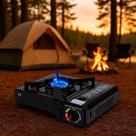 Mini Fogão Compacto Perfeito Para Narguilé E Gás