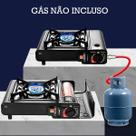 Mini Fogão Para Pesca com Chama Forte e Estável