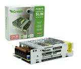 Mini Fonte Chaveada Slim 8 Ampères 12v Fita Led Câmera Som