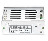 Mini Fonte de Alimentação 10W 5V 2A S-10-5 para Projetos de Robótica