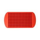 Mini Forma De Gelo Dobrável De Silicone Com 160 Cubos, Molde Pequeno Quadrado Para Fazer Gelo