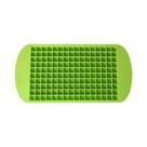 Mini Forma De Gelo Dobrável De Silicone Com 160 Cubos, Molde Pequeno Quadrado Para Gelo, Quebra-Gelo
