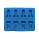 Mini Forma De Silicone Para Bolo De Sorvete, Bandeja Para Cubos De Gelo, Molde Para Sabonete E Vela,