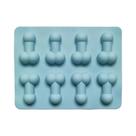 Mini Forma De Silicone Para Bolo De Sorvete, Bandeja Para Cubos De Gelo, Molde Para Sabonete E Vela,