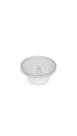 MINI FORMA P/ PUDIM C/ TAMPA 80ml C/20 UN - PLASTILÂNIA