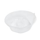 Mini forma para pudim de plastico transparente 3 pecas 10cm