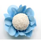 Mini Forminha Margarida Azul Claro com 40 unidades