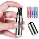 Mini Frasco Perfume Recarregavel 5ml Porta Perfumes 3 Unid.
