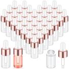 Mini frascos conta-gotas de vidro Didaey 200 unidades de 3 mL para viagens