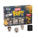 Mini Funko Bitty Pop! O Senhor dos Anéis - Pacote com 4 Brinquedos Colecionáveis