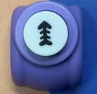 Mini furador de folhas