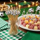 Mini Garfos Bambu Futebol Enfeite Para Mesa De Aniversario E Eventos Frios Mini Garfos Bambu Futebol Enfeite Para Mesa De Aniversario E Eventos Frios