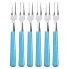 Mini Garfos Para Petisco Kit Com 6 Un Mini Garfinhos Para Petiscos Fondue Queijo Frutas