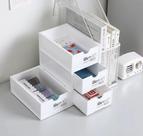 Mini Gaveteiro Porta Objetos Papelaria Mesa De Trabalho Organizador De Gavetas Medicamentos Casa