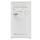 Mini geladeira compacta para dormitório Frigidaire EFR331-WHITE 90 L