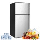 Mini geladeira Cucina Magica com freezer 3.2 cuft Silver Mini geladeira Cucina Magica com freezer 3.2 cuft Silver