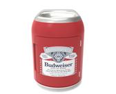 Mini Geladeira CURTIS Formato Lata Budweiser 26x26x37cm Vermelha