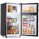 Mini geladeira WANAI com freezer, termostato ajustável de 3,5 pés cúbicos