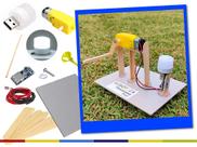 Mini Gerador Cinético DIY - Kit de Ciências e Educação Maker para Aprendizado Prático