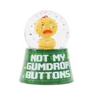 Mini globo de neve iluminado Shrek Gingy Not My Gumdrop Buttons