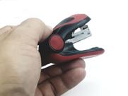 Mini Grampeador 26/6 Ergonômico Grampo Comum Vermelho Mini Grampeador 26/6 Ergonômico Grampo Comum Vermelho