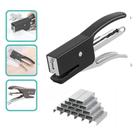 Mini Grampeador Alicate + 1000 Grampos Galvanizado Escolar e Escritório - Kakum Mini Grampeador Alicate + 1000 Grampos Galvanizado Escolar e Escritório - Kakum