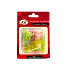 Mini Grampos/Prendedores de Plástico Colorido 2,5cm c/25 Unidades Mini Grampos/Prendedores de Plástico Colorido 2,5cm c/25 Unidades