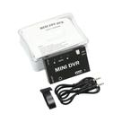Mini Gravador FPV DVR Com Interface NTSC/PAL, Bateria Integrada, Interface Micro USB, Multilíngue