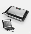 Mini Grill E Sanduicheira 220V Tostex Inox 750w Chapas De Duplo Aquecimento E Antiaderentes