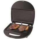 Mini Grill Philco 750W Inox Antiaderente 2 Sanduíches Compacto