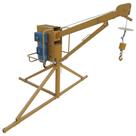 Mini Grua capacidade 500 kg 50 m 3 hp trifásico - Mini Grua 500 (220V (Trifásico))