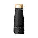 Mini Guarda-chuva De Bolso Com Proteção UV, Guarda-sol Dobrável De Vinil Pequeno Para Chuva E Sombra