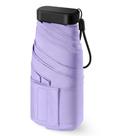 Mini guarda-chuva LEAGERA Compact impermeável para mulheres roxo