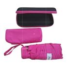 Mini Guarda-Chuva Susino De Bolsa Compacto Alumínio Abertura Manual Com Case