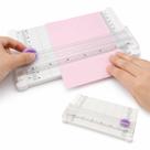 Mini Guilhotina Manual de Papel com Régua Para Corte Reto Papelaria Foto Etiquetas Artesanato