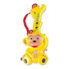 Mini Guitarra Musical Macaco Com Som Up Toys Multicor Mini Guitarra Musical Macaco Com Som Up Toys Multicor