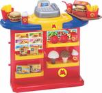Mini Hamburgueria Infantil Caixa Registradora Mercadinho Inf Mini Hamburgueria Infantil Caixa Registradora Mercadinho Inf