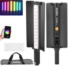 Mini Iluminador Portátil Godox LC500R RGB 20W - Com Acessórios Mini Iluminador Portátil Godox LC500R RGB 20W - Com Acessórios