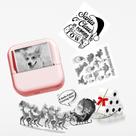 Mini Impressora Bluetooth Zodzi M02L Rosa - Compatível com Smartphones