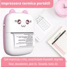 Mini Impressora Térmica Portátil De Bolso Impressão Sem Fio Fotos Notas Bluetooth Para Android Ios
