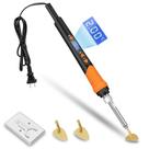 Mini Iron K KERNOWO para artesanato, 120 W com temperatura ajustável (laranja)