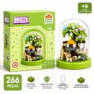 Mini Jardim Encantado Inblox Blocos de Montar com Cúpula Decorativa Colecionável