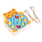 Mini Jogo Infantil Educativo Pesca Magnética Com 2 Varetas