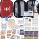 Mini kit de primeiros socorros TUPUQI, 144 unidades, estojo impermeável
