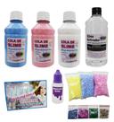 Mini Kit Para Fazer Slimes Completo Presente