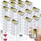Mini kits de pesca Yasuwekik 36 conjuntos de equipamentos de sobrevivência portáteis