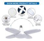 Mini Lâmpada E27 Led Flor 36w Branca Fria 6500k 110v/220v