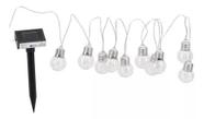Mini Lâmpadas De Led (cordão) 10 Leds Com Placa Solar